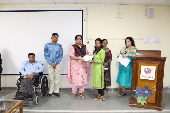 Prize Distribution at Elocution Competition